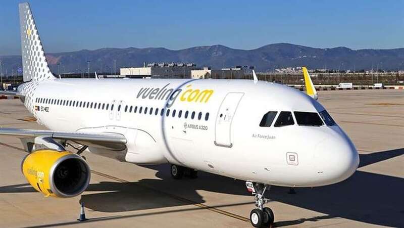 Aeronave de Vueling (Foto TA)
